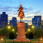 Boston SLEEP 2017 skyline statue